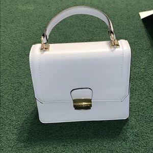 Baby blue purse